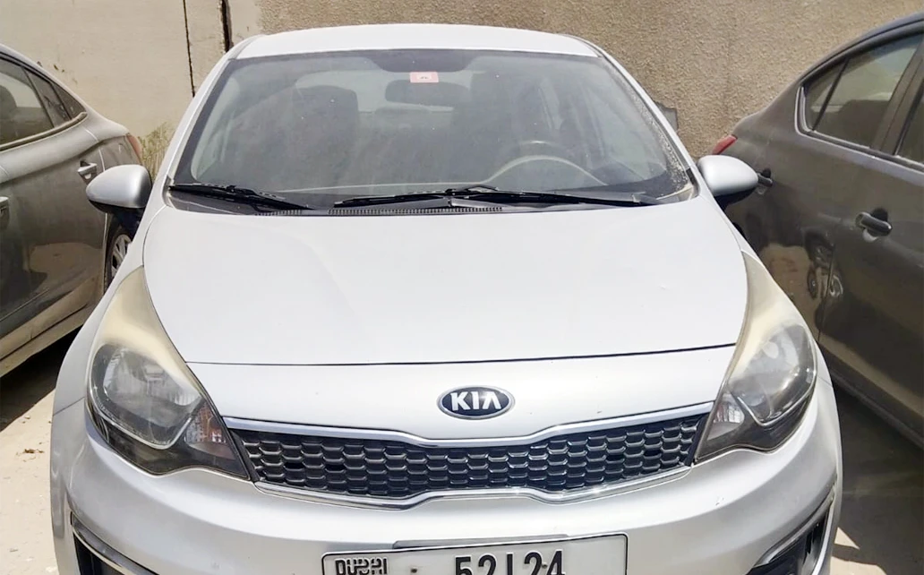 Kia Rio 2016 Silver 1