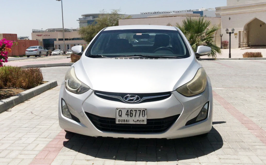 Hyundai Elentra 1.8 2015 Car Rental Dubai